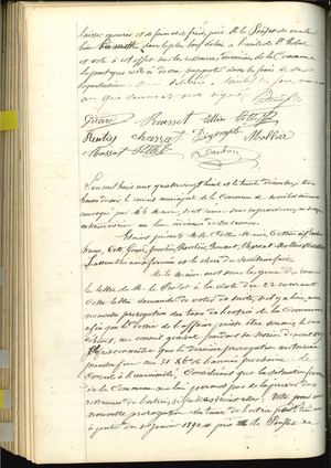 1889 - Délibérations