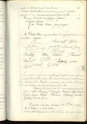1891 - Délibérations