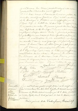 1892 - Délibérations