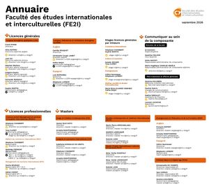 Organigramme Fe2i 26 27 Tout Fe2i
