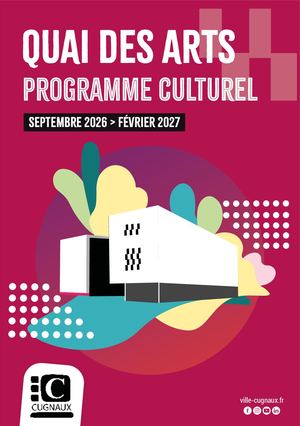 Programme Culturel Quai des arts septembre 2026 - février2027