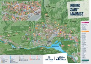 Plans Les Arcs Bourg Saint Maurice