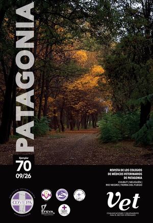 Revista de los Colegios Veterinarios de Patagonia nro. 70. Septiembre 2026