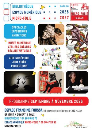 Programme Foussa Sept Nov 26 Complet