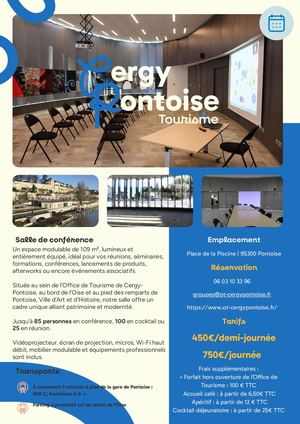 Salle De Conférence Cergy Pontoise Tourisme