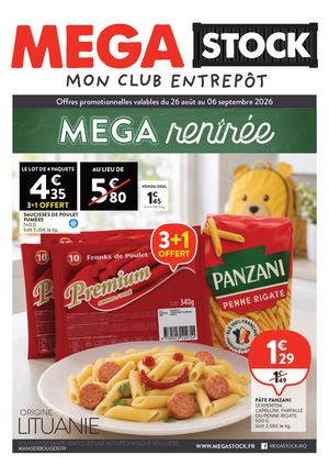MEGA STOCK Martinique - Du 26 Août au 06 Septembre 2026
