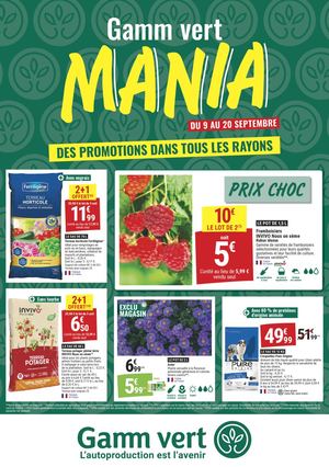 Gamm vert Mania 2 - 8p