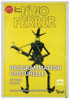 Programmation culturelle sept.26 - fév. 27
