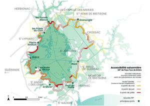 Carte accessibilité GRP Tour de Brière 1