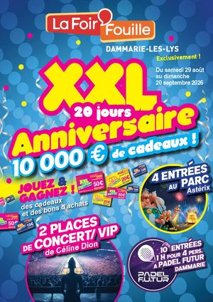 Anniversaire FF Dammarie 09/2026. sms