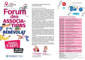 Dépliant Forum des associations 2026