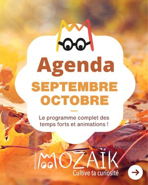Médiathèque MOZAIK - Programme septembre / octobre