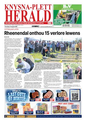 Knysna Plett Herald 26 August 2026