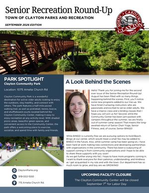 Sept Senior Newsletter