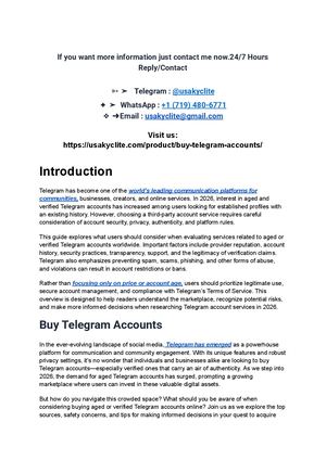 Top 366 Sites To Aged Buy Sale Telegram Verified Blue Accounts World Wide 2026
