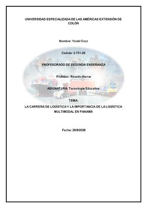 Tecnología Educativa - Yoriel Cruz
