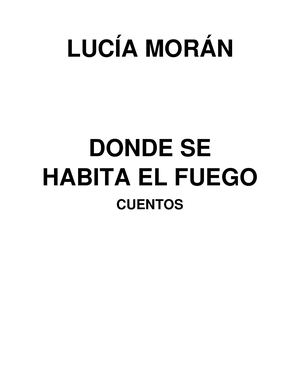 Donde Se Habita El Fuego