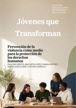 Jovenes Que Transforman