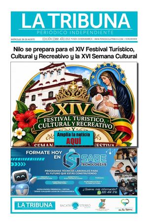 Diario 26 De Agosto De 2026 Edición 2388