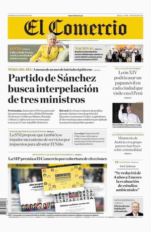 2026 08 26 Diario El Comercio