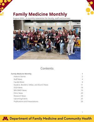Family Medicine Monthly August 2026