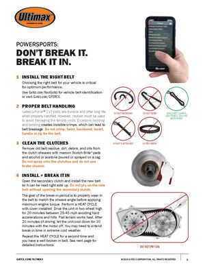 Ultimax Dontbreakit Sellsheet