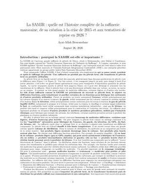 Raffinerie La Samir