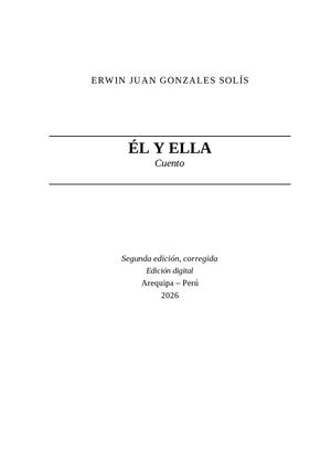 El Y Ella Cuento 2da Edicion