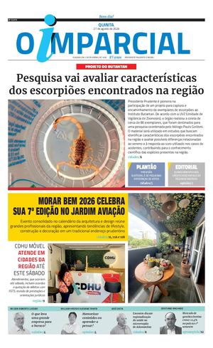O Imparcial 27 Agosto De 2026