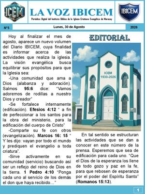 183. Periódico Voz Ibicem Agosto 2026