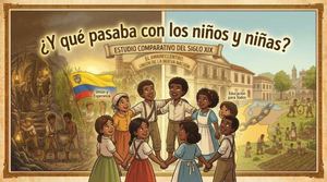 Y qué pasaba con los niños y niñas en Colombia