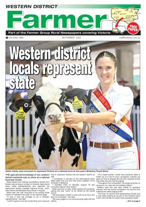 Western District Farmer - September 2026