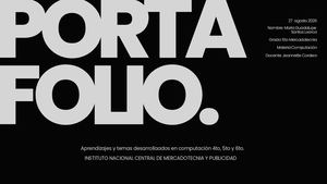 Black And Gray Minimalist Creative Portfolio Presentation