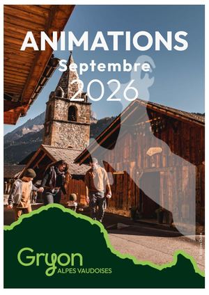 Animations Septembre