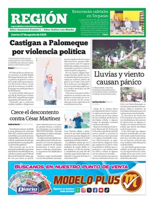 Region Jueves 27 De Agosto 2026