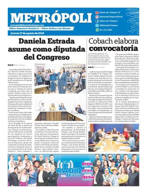 Metropoli Jueves 27 De Agosto 2026