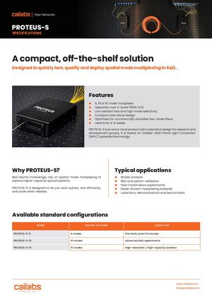 [SPEC SHEET] PROTEUS-S 202606