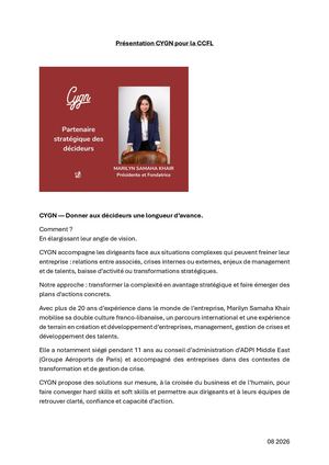 Présentation Cygn
