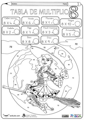 Tabla Del 8