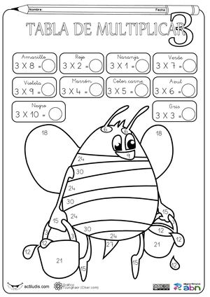 Tabla Del 3