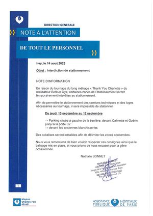 Interdiction de stationner