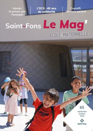 Saint-Fons le Mag n°65 Septembre Octobre 2026