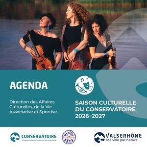 Agenda Conservatoire saison 2026-2027