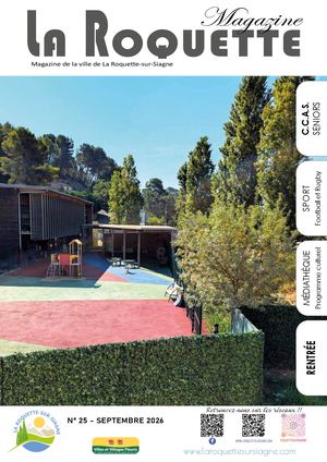 Magazine La Roquette N25 Septembre 2026
