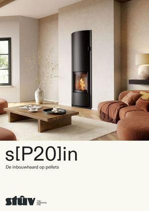 s[P20]in, de inbouwhaard op pellets