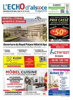 S3726 - L'Echo d'Alsace - N°648
