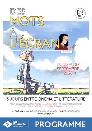 Des Mots À L'écran 3ème édition - Programme 2026