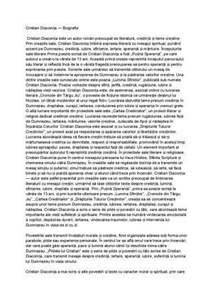 Cristian Diaconița-Biografie