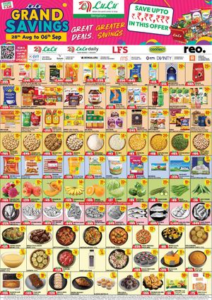 BLR / LuLu Grand Savings, from 28th August to 6th September  M/A