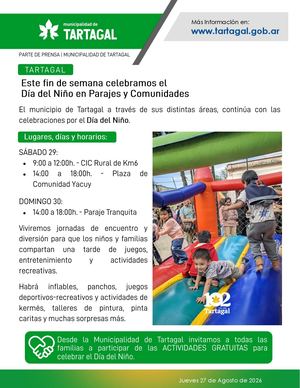 Partes de Prensa - 27/08/2026